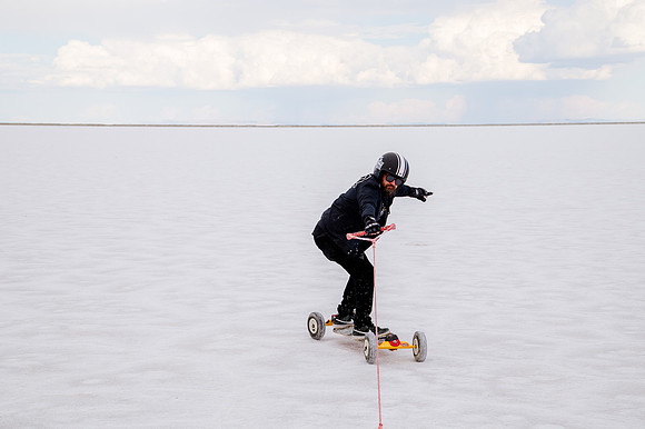 Hardcoin Skate Team: Conquering the Utah Salt Flats in Style