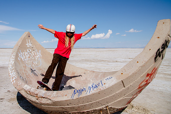 Hardcoin Skate Team: Conquering the Utah Salt Flats in Style