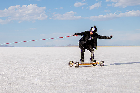 Hardcoin Skate Team: Conquering the Utah Salt Flats in Style