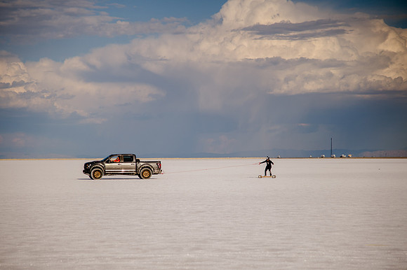 Hardcoin Skate Team: Conquering the Utah Salt Flats in Style