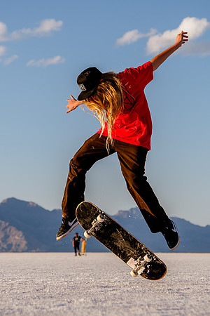 Hardcoin Skate Team: Conquering the Utah Salt Flats in Style