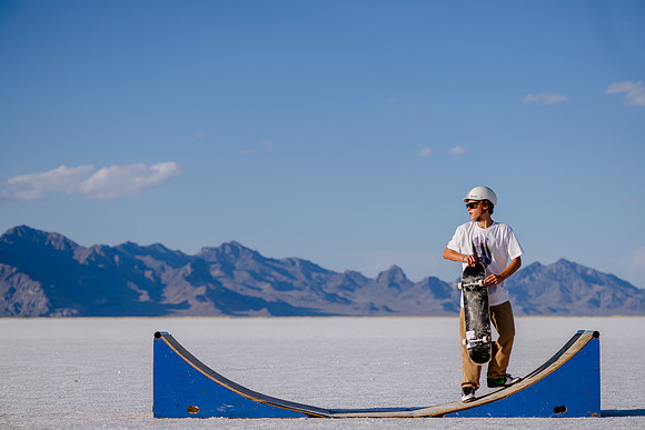Hardcoin Skate Team: Conquering the Utah Salt Flats in Style