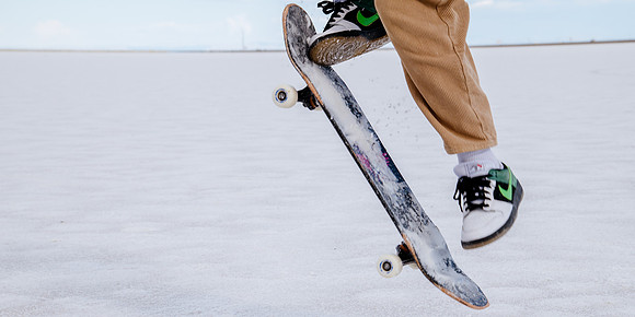Hardcoin Skate Team: Conquering the Utah Salt Flats in Style