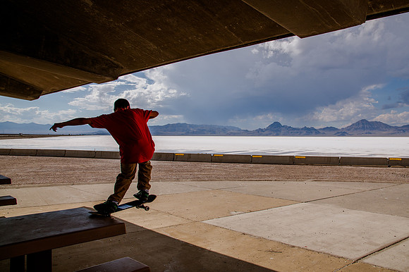 Hardcoin Skate Team: Conquering the Utah Salt Flats in Style