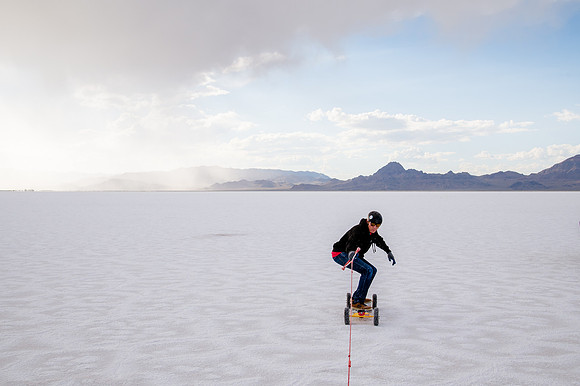 Hardcoin Skate Team: Conquering the Utah Salt Flats in Style
