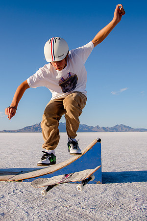 Hardcoin Skate Team: Conquering the Utah Salt Flats in Style