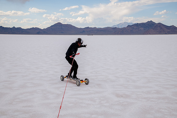 Hardcoin Skate Team: Conquering the Utah Salt Flats in Style