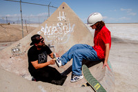 Hardcoin Skate Team: Conquering the Utah Salt Flats in Style