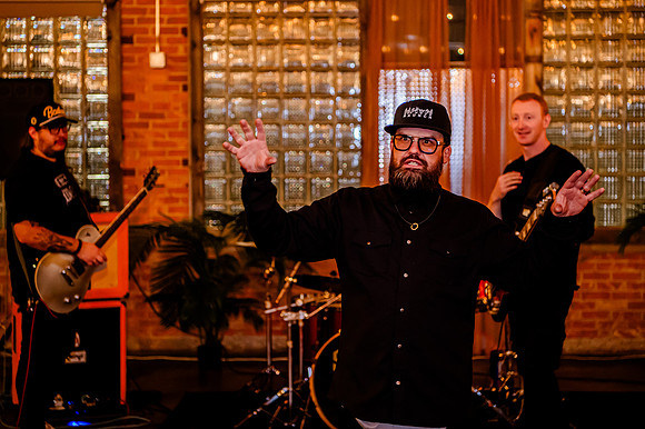Heavy Metal Meets Classical Artistry: Phil Cannon's Birthday Soiree with 'Simian' at Publik