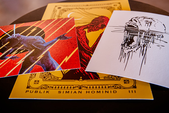 Heavy Metal Meets Classical Artistry: Phil Cannon's Birthday Soiree with 'Simian' at Publik
