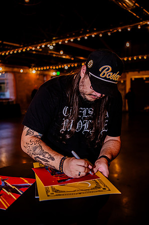 Heavy Metal Meets Classical Artistry: Phil Cannon's Birthday Soiree with 'Simian' at Publik