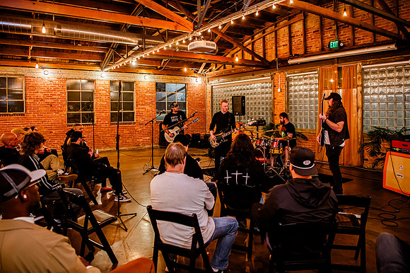 Heavy Metal Meets Classical Artistry: Phil Cannon's Birthday Soiree with 'Simian' at Publik