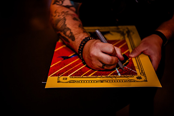 Heavy Metal Meets Classical Artistry: Phil Cannon's Birthday Soiree with 'Simian' at Publik