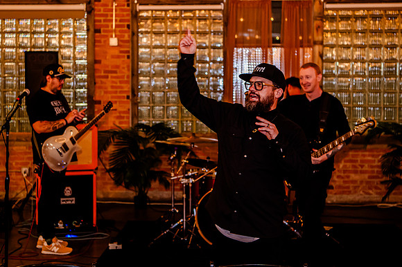 Heavy Metal Meets Classical Artistry: Phil Cannon's Birthday Soiree with 'Simian' at Publik