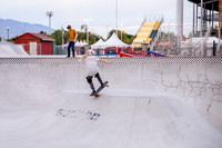 Urban Energy Unleashed: Hard Coin-sponsored Skateboarding Shoot at Vans Skate Park