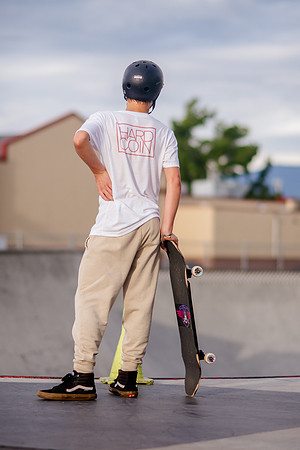 Urban Energy Unleashed: Hard Coin-sponsored Skateboarding Shoot at Vans Skate Park