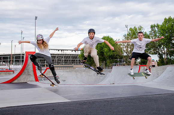 Urban Energy Unleashed: Hard Coin-sponsored Skateboarding Shoot at Vans Skate Park