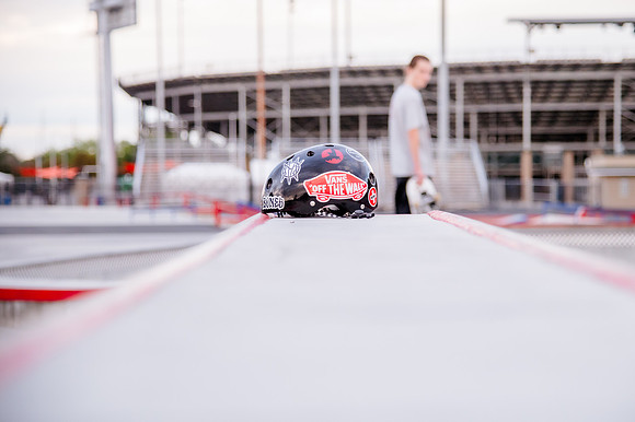 Urban Energy Unleashed: Hard Coin-sponsored Skateboarding Shoot at Vans Skate Park