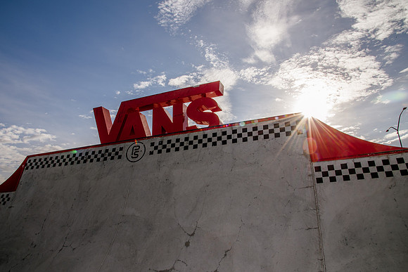 Urban Energy Unleashed: Hard Coin-sponsored Skateboarding Shoot at Vans Skate Park