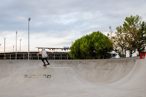 Urban Energy Unleashed: Hard Coin-sponsored Skateboarding Shoot at Vans Skate Park