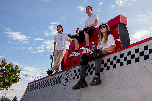 Urban Energy Unleashed: Hard Coin-sponsored Skateboarding Shoot at Vans Skate Park