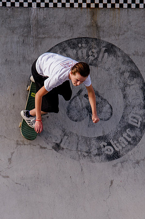 Urban Energy Unleashed: Hard Coin-sponsored Skateboarding Shoot at Vans Skate Park
