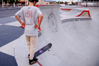 Urban Energy Unleashed: Hard Coin-sponsored Skateboarding Shoot at Vans Skate Park