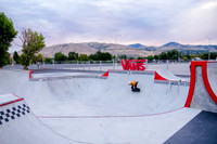 Urban Energy Unleashed: Hard Coin-sponsored Skateboarding Shoot at Vans Skate Park