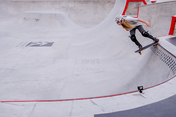 Urban Energy Unleashed: Hard Coin-sponsored Skateboarding Shoot at Vans Skate Park