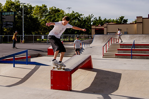 Urban Energy Unleashed: Hard Coin-sponsored Skateboarding Shoot at Vans Skate Park