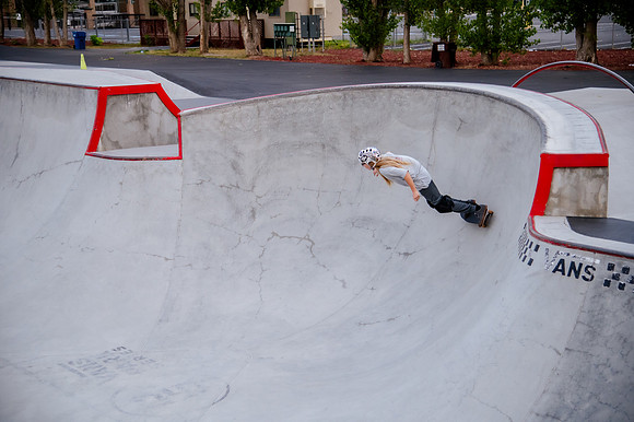 Urban Energy Unleashed: Hard Coin-sponsored Skateboarding Shoot at Vans Skate Park