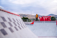 Urban Energy Unleashed: Hard Coin-sponsored Skateboarding Shoot at Vans Skate Park