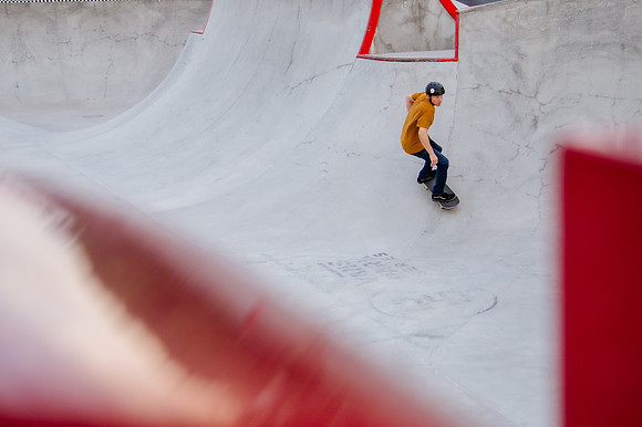 Urban Energy Unleashed: Hard Coin-sponsored Skateboarding Shoot at Vans Skate Park