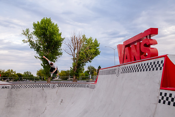 Urban Energy Unleashed: Hard Coin-sponsored Skateboarding Shoot at Vans Skate Park