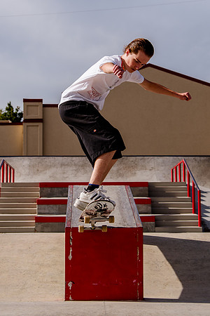 Urban Energy Unleashed: Hard Coin-sponsored Skateboarding Shoot at Vans Skate Park