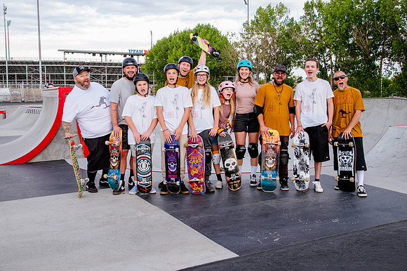 Urban Energy Unleashed: Hard Coin-sponsored Skateboarding Shoot at Vans Skate Park