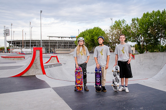 Urban Energy Unleashed: Hard Coin-sponsored Skateboarding Shoot at Vans Skate Park