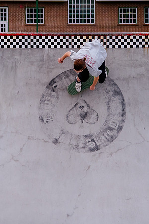Urban Energy Unleashed: Hard Coin-sponsored Skateboarding Shoot at Vans Skate Park