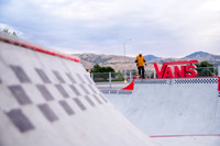 Urban Energy Unleashed: Hard Coin-sponsored Skateboarding Shoot at Vans Skate Park