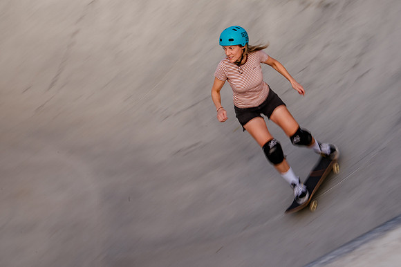 Urban Energy Unleashed: Hard Coin-sponsored Skateboarding Shoot at Vans Skate Park