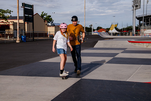 Urban Energy Unleashed: Hard Coin-sponsored Skateboarding Shoot at Vans Skate Park