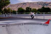 Urban Energy Unleashed: Hard Coin-sponsored Skateboarding Shoot at Vans Skate Park