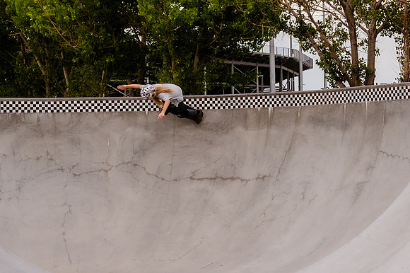 Urban Energy Unleashed: Hard Coin-sponsored Skateboarding Shoot at Vans Skate Park