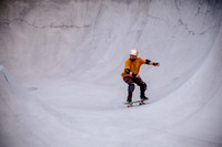 Urban Energy Unleashed: Hard Coin-sponsored Skateboarding Shoot at Vans Skate Park