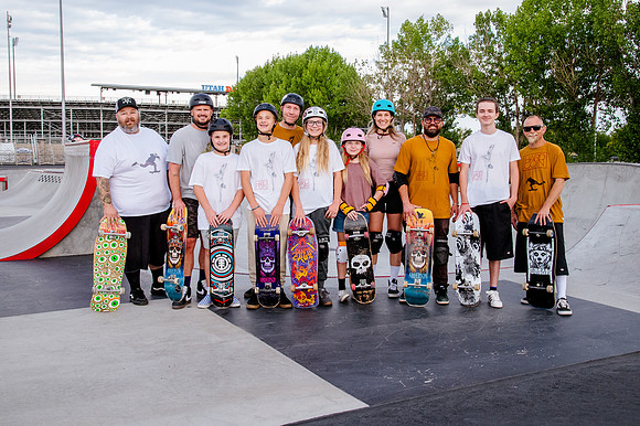 Urban Energy Unleashed: Hard Coin-sponsored Skateboarding Shoot at Vans Skate Park