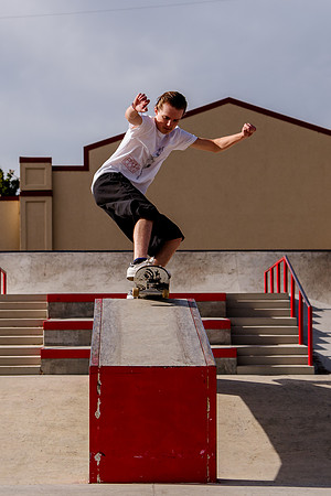 Urban Energy Unleashed: Hard Coin-sponsored Skateboarding Shoot at Vans Skate Park