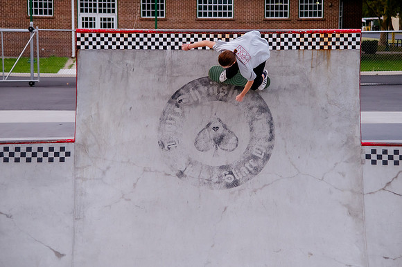 Urban Energy Unleashed: Hard Coin-sponsored Skateboarding Shoot at Vans Skate Park