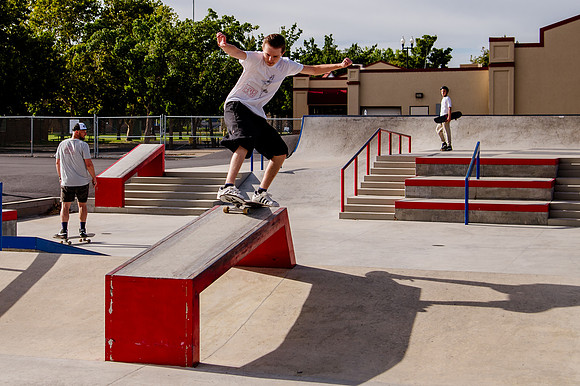 Urban Energy Unleashed: Hard Coin-sponsored Skateboarding Shoot at Vans Skate Park