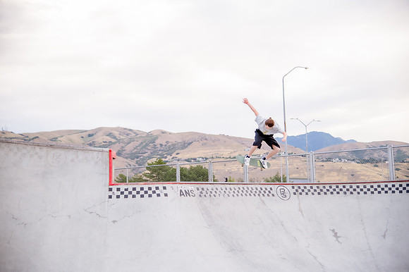 Urban Energy Unleashed: Hard Coin-sponsored Skateboarding Shoot at Vans Skate Park