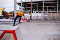Urban Energy Unleashed: Hard Coin-sponsored Skateboarding Shoot at Vans Skate Park